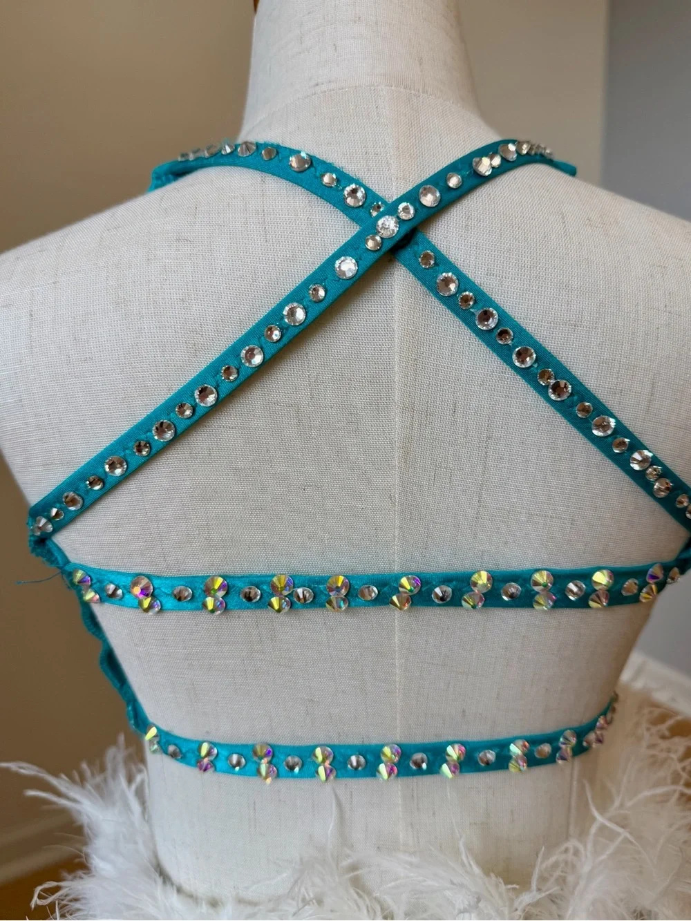 Teal and white CM